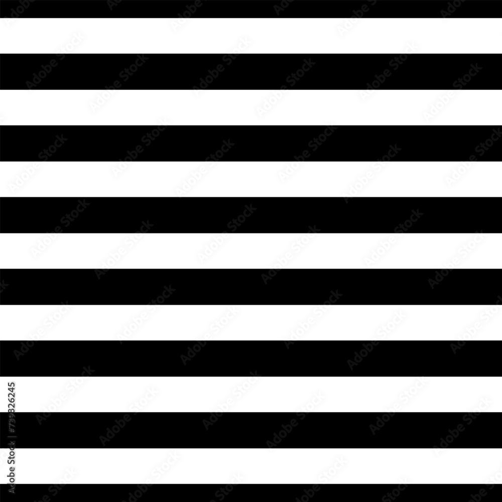 Striped background with horizontal straight black and white stripes. Seamless and repeating pattern. Editable vector illustration. Striped background with horizontal straight black and white stripes. Seamless and repeating pattern. Editable vector illustration.