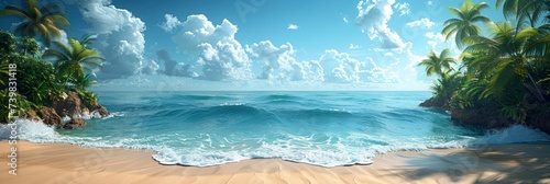 Beach Wedding Summer Abstract Background, Banner Image For Website, Background, Desktop Wallpaper