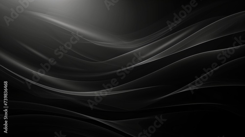 grey black wave , template empty space color gradient rough abstract background shine bright light and glow , grainy noise grungy texture