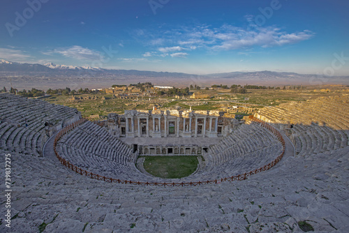 Turkey - Denizli ; Hierapolis Ancient City Theater