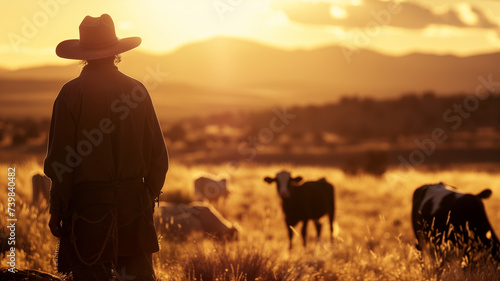 Cattle Herder in Arizona © MagicS