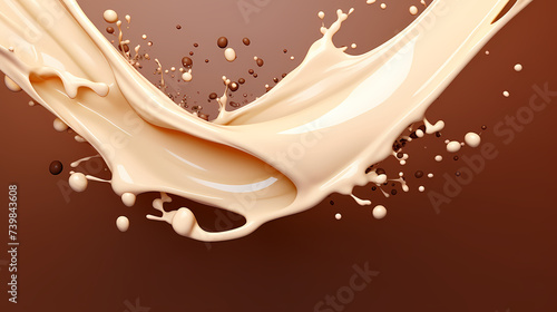 Milk chocolate bars background, top view of many chocolate bars