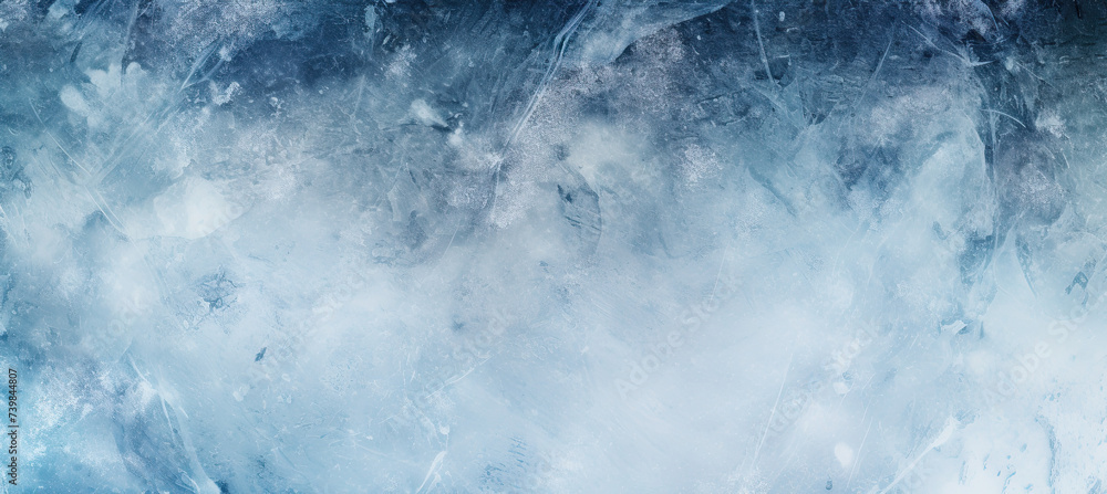 Obraz premium Top View of a Ice hockey rink texture background