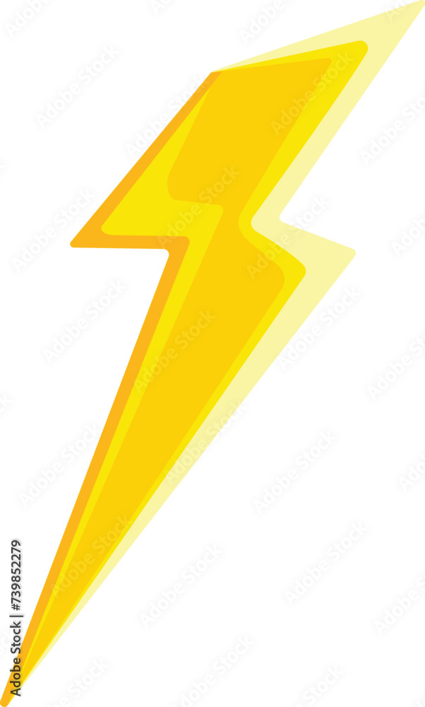 Thunderstorm bolt icon cartoon vector. Power strike. Hipster modern Thunderstorm bolt icon cartoon vector. Power strike. Hipster modern