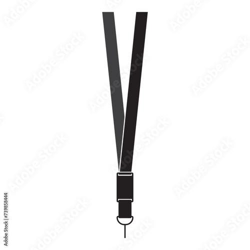 lanyard icon vector
