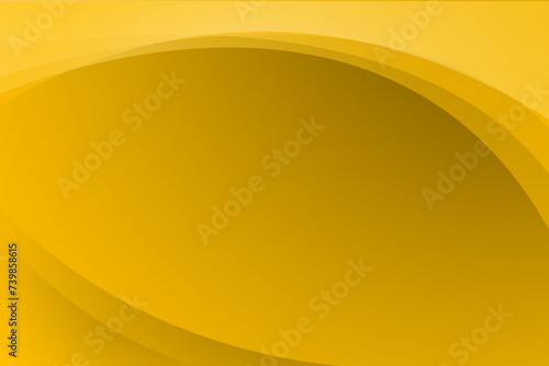 Yellow wave modern background with space for text and message. template design
