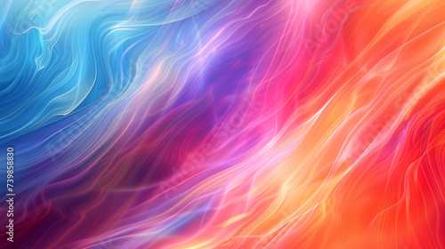 Vibrant Abstract Swirls  Dynamic Fluid Background with Vivid Blue and Pink Hues in High Resolution for Creative Design Use
