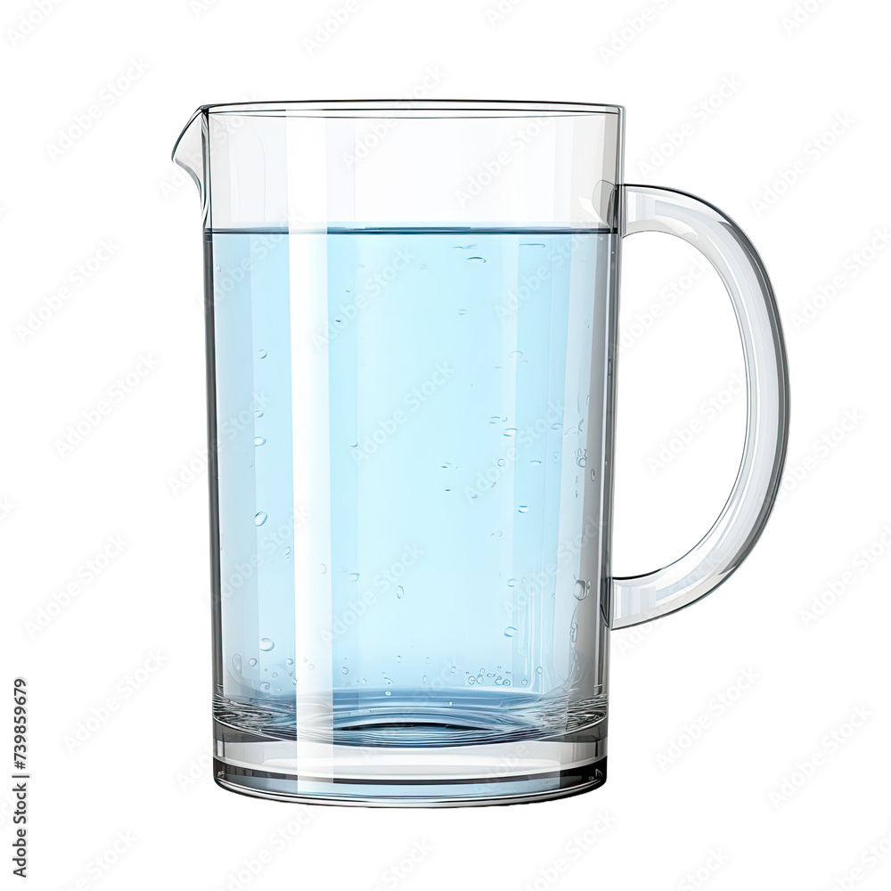 Convenient Drinking Water Vessel Isolated on white Background Convenient Drinking Water Vessel Isolated on white Background
