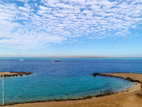 small bay in egypt