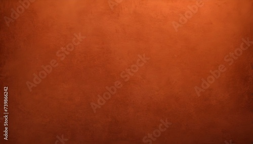 Dark orange monochrome velvet texture studio set background