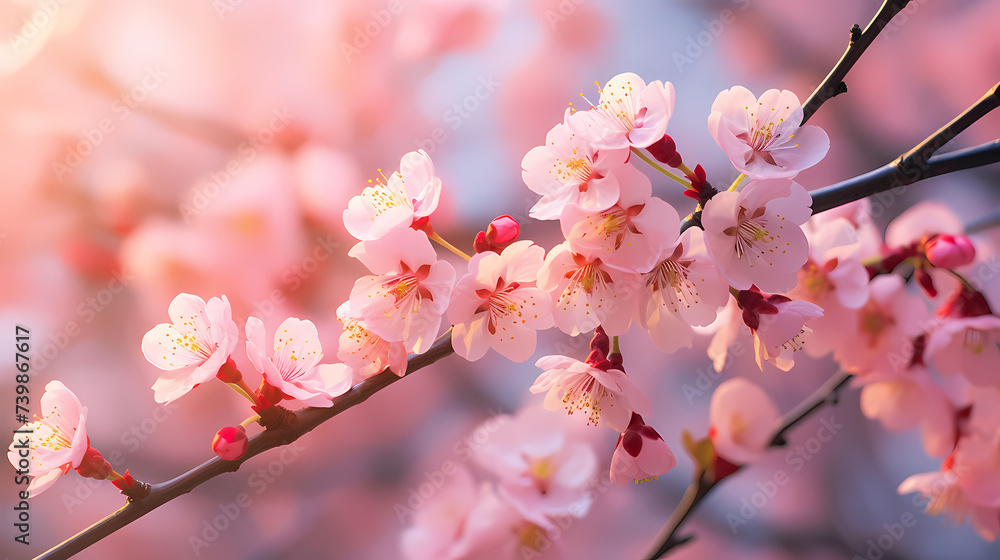 High resolution photography of cherry blossoms, close-up of cherry blossoms High resolution photography of cherry blossoms, close-up of cherry blossoms