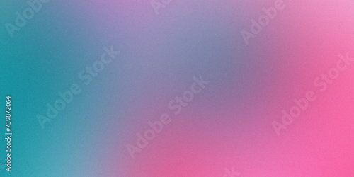 Grainy background blue and pink orange gradient for design, covers, advertising, templates, banners and posters