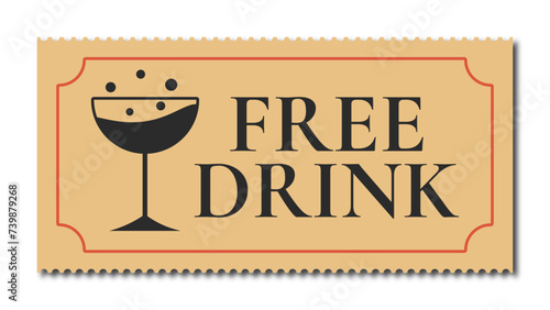free drink ticket