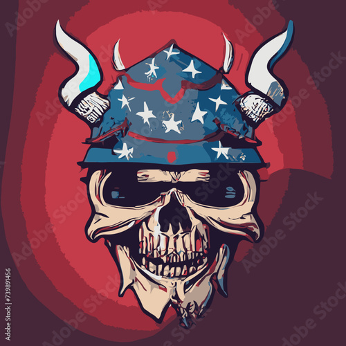 skull vector , cranium skull , human skull vector,free vector with horns and a hat vector design vector artwork vector design vector artwork 