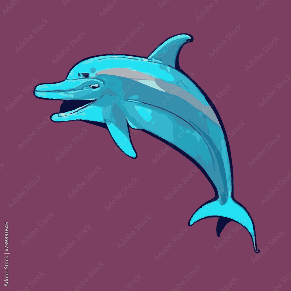 Fototapeta premium vector artwork A astronaut vector in a space suit vector design color 