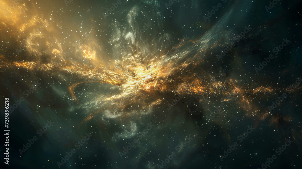 Obraz premium nebula, astronomy, space, galaxy, science, sky, universe, abstract