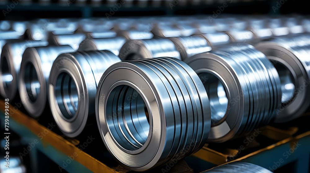 Aluminum metal fittings rolls, heavy industrial production Aluminum metal fittings rolls, heavy industrial production
