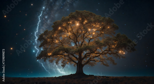 Luminous tree 