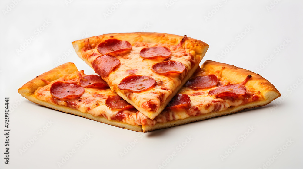 Mouthwatering pizza slices Mouthwatering pizza slices