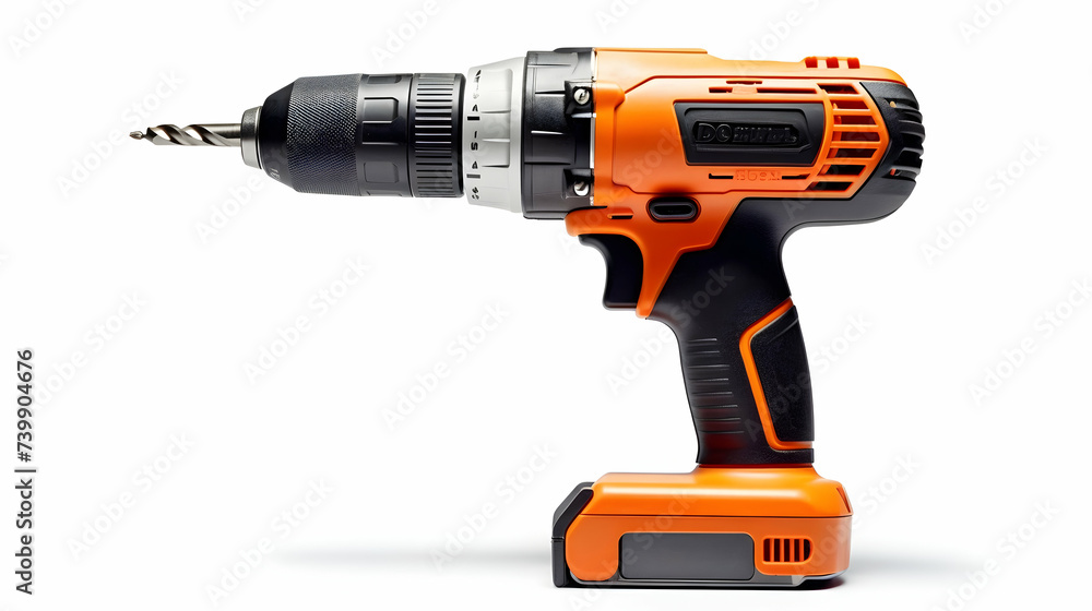 Power drill and assorted bits