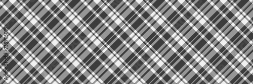 Vintage vector texture background, give fabric pattern seamless. Commercial check tartan textile plaid in vintage gray and grey colors.