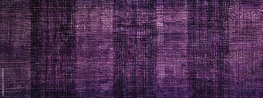 Fototapeta premium modern and uneven luxury purple tartan woven carpet texture,front view
