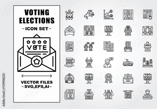  Voting Elections Set Files
