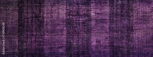 modern and uneven luxury purple tartan woven carpet texture,front view