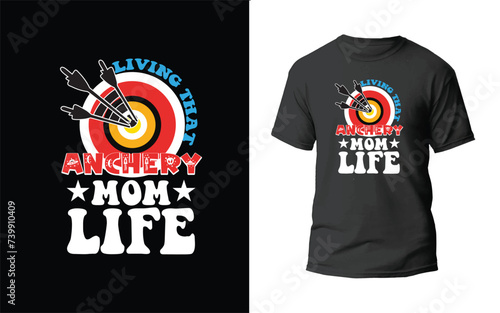 Archery t-shirt design