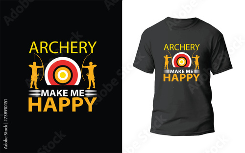 Archery t-shirt design