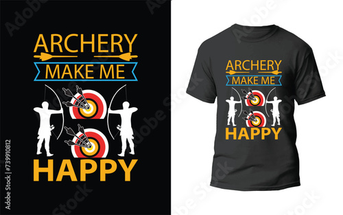 Archery t-shirt design