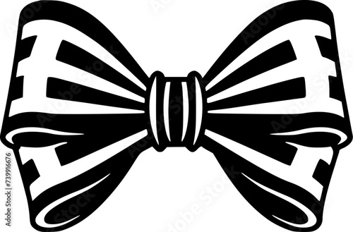 black and white bow tie graphic clip art preview