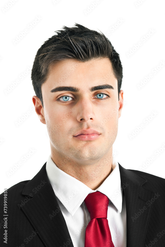Confident young businessman in suit Confident young businessman in suit