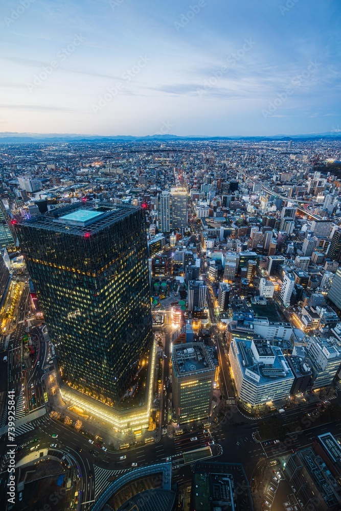 Obraz premium 都市夜景