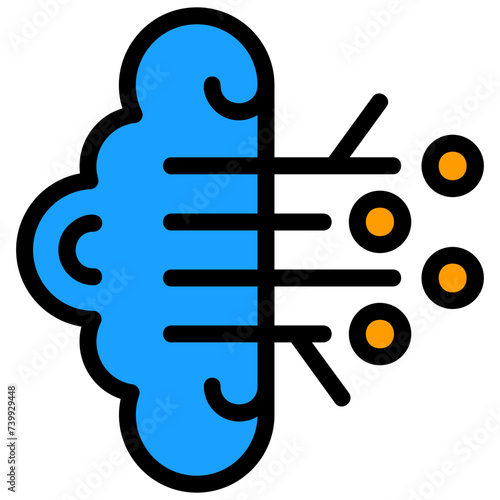 Brain Circuit Icon