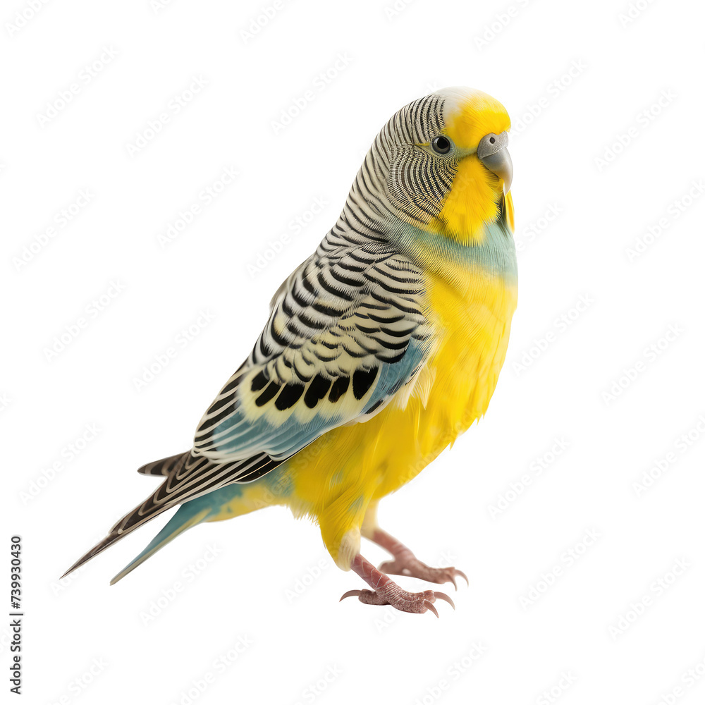 Fototapeta premium cute birds looking isolated on white