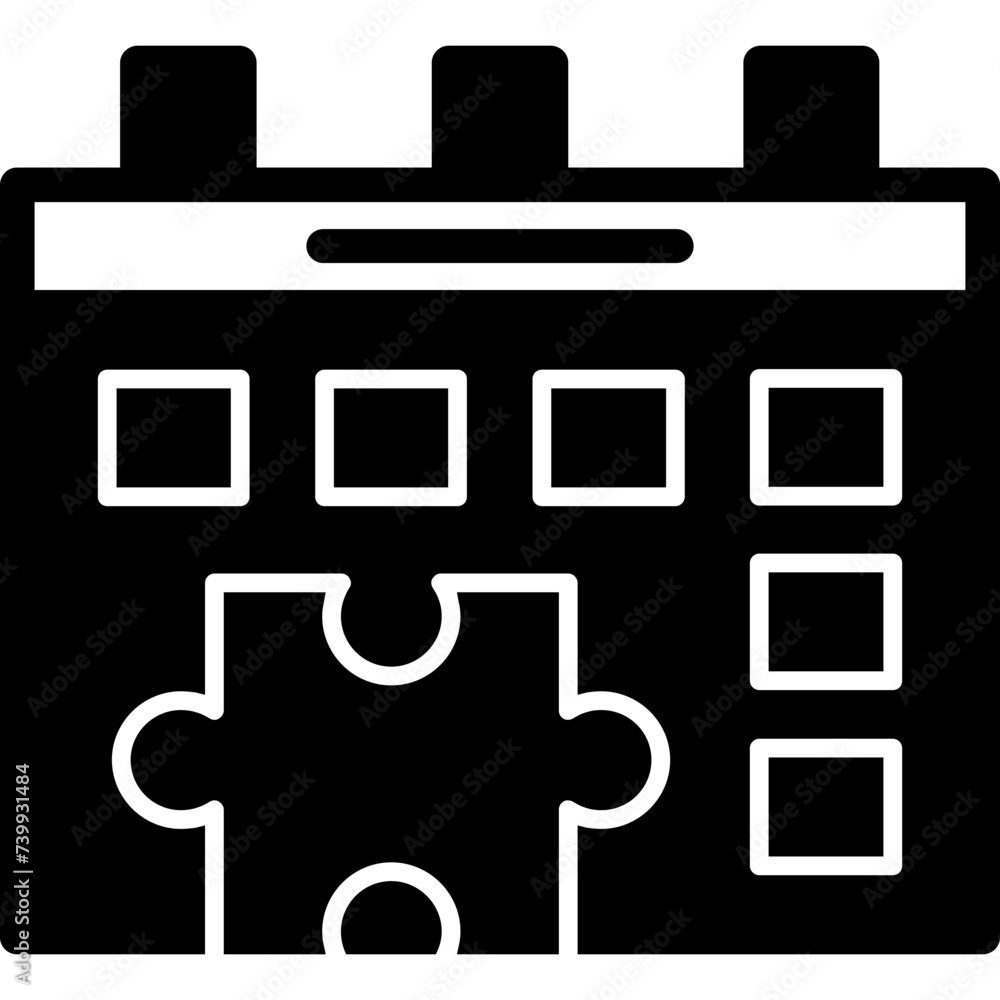 Work Calendar Icon Work Calendar Icon