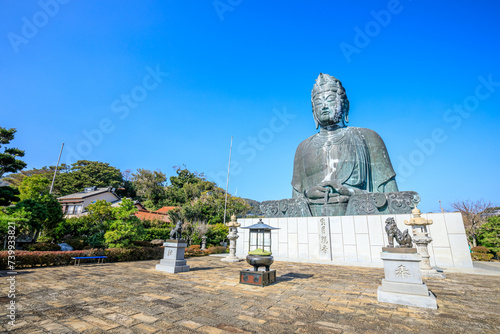 冬の生月大魚籃観音　長崎県平戸市　Ikitsuki Daigyoran Kannon in winter. Nagasaki Pref, Hirado City. photo