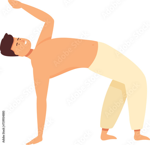 Brazil art capoeira icon cartoon vector. Martial art. Culture sport training