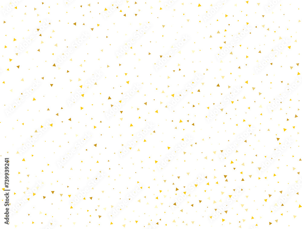 Father Day Golden Triangle Confetti Father Day Golden Triangle Confetti
