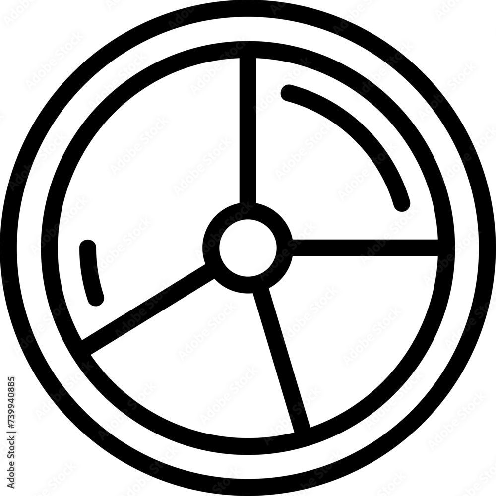 Obraz premium Pie Chart Icon