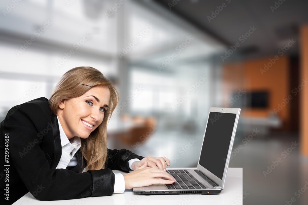 Confident young lawyer, professional company manager working Confident young lawyer, professional company manager working