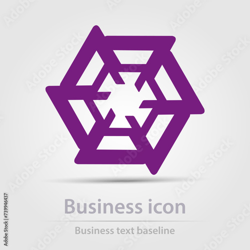 Originally designed vector  color business or company logo