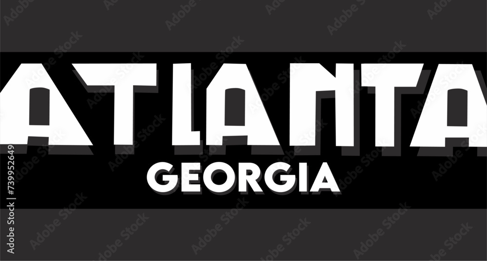 Obraz premium atlanta georgia united states of america