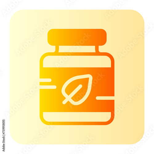 homeopathy gradient icon