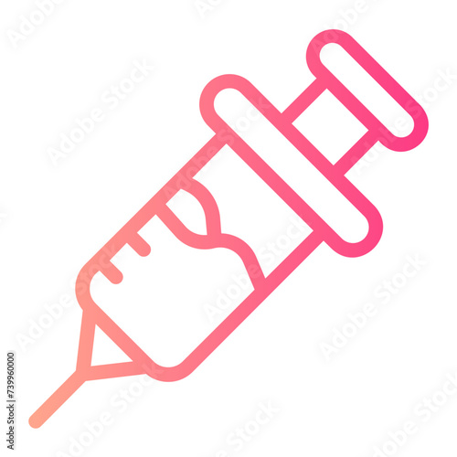 mesotherapy gradient icon