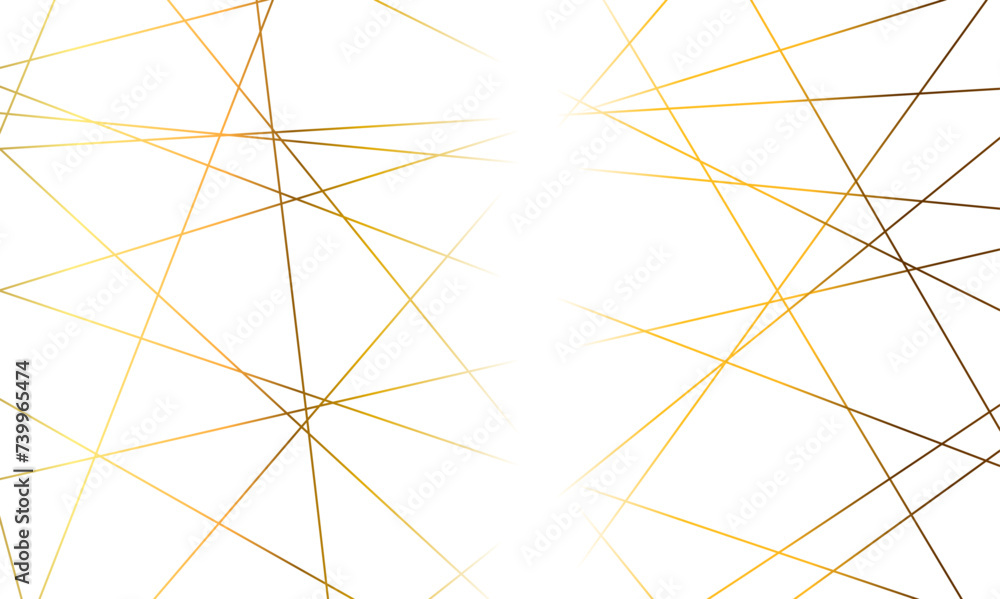 Seamless luxury geometric premium golden random chaotic lines on transparent background. Luxury banner presentation gold line vector, illustration. Seamless luxury geometric premium golden random chaotic lines on transparent background. Luxury banner presentation gold line vector, illustration.