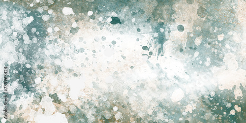 light past and gold grunge texture background. Vintage card with light color grunge space background on white background. Rust spots and streaks on the surface Beautiful wall texture spray paint..