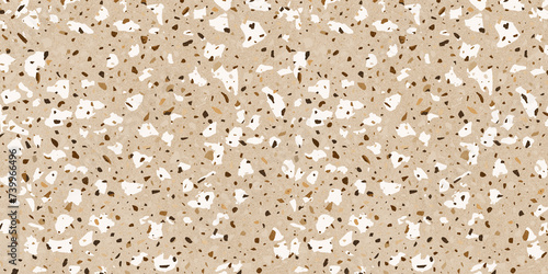 terrazzo flooring texture polished stone pattern wall and color old surface marble for background image horizontal, Slab Tile for ceramic.