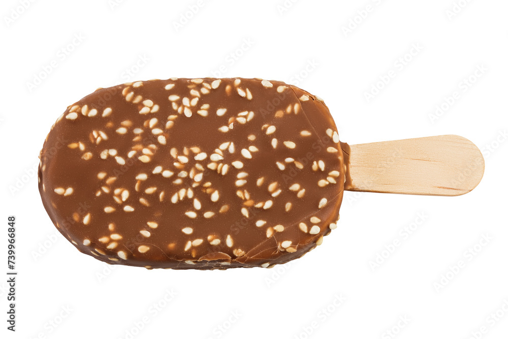 Ice cream isolated on a white background Ice cream isolated on a white background